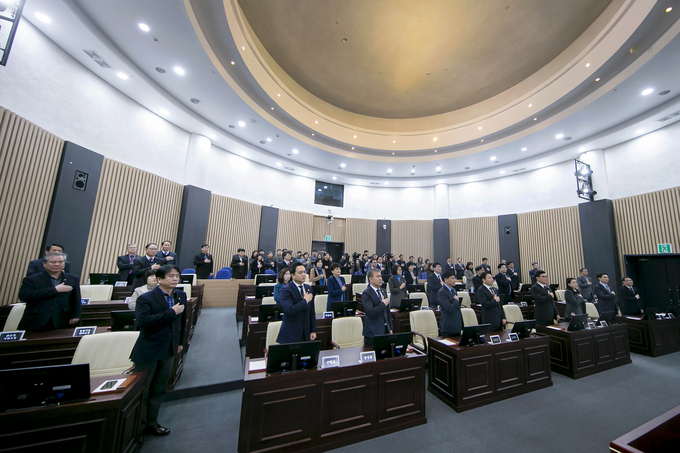 제189회 임시회 개회_전경 모습