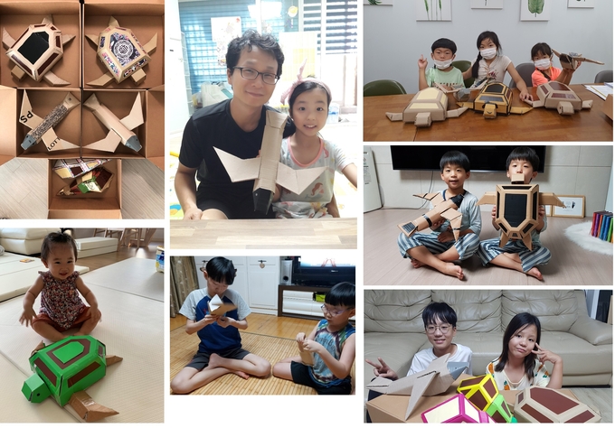 창작과정 및 결과사진(참여시민들 제공)