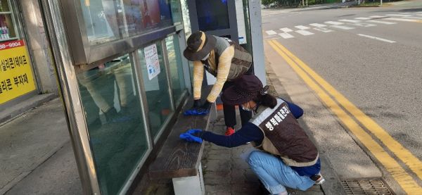 정왕본동 경기행복마을관리소 코로나 예방활동 전개