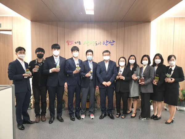 안산시 단원구, 신규공무원 임용장 수여