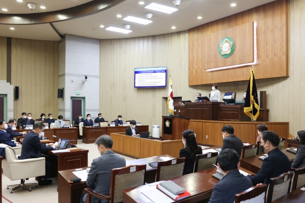 의왕시의회, 제274회 임시회 개회