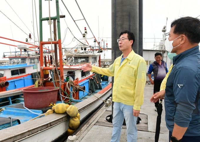 화성시 정명근 시장, 태풍 대비 시설 안전 점검 나서