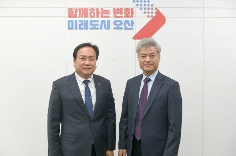 이권재 오산시장-화성오산교육지원청 교육장 간담회