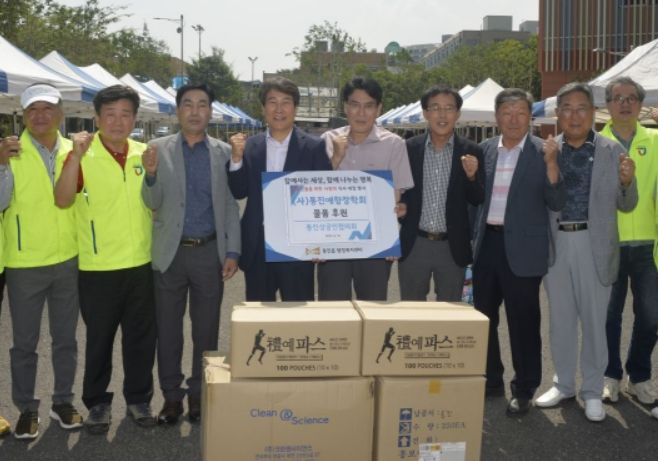 400여 어르신에 삼계탕을 대접한 통진상공인협의회