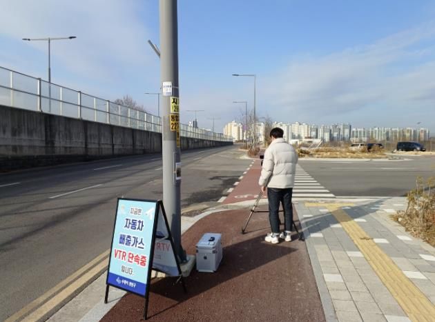 수원시 권선구 운행차 배출가스 특별 단속