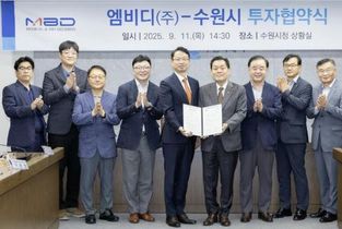 민선 8기 수원, 3년여 만에 첨단기업 20개 유치… 생산유발 효과 5635억 원 기대
