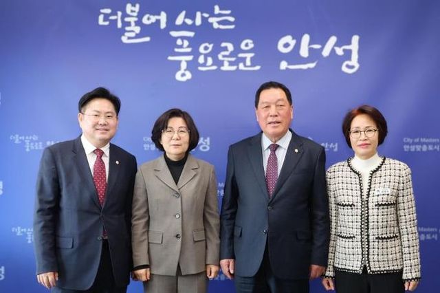 김보라 안성시장, 안성시의회와 3월 정례 간담회 개최