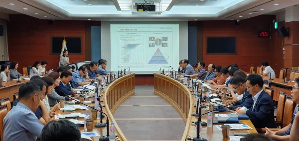 국제안전도시 공인을 위한 기본조사 및 중장기 계획 수립을 위한 연구용역 중간보고회 (2019년도)