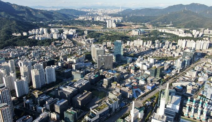 평촌스마트스퀘어 전경