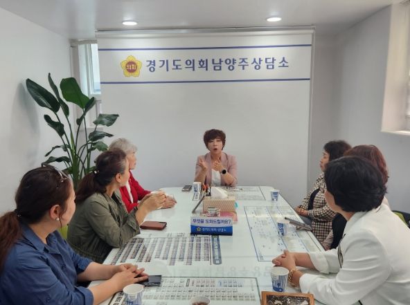 정경자 의원, 남양주 사회적경제기업 운영 관련 간담회