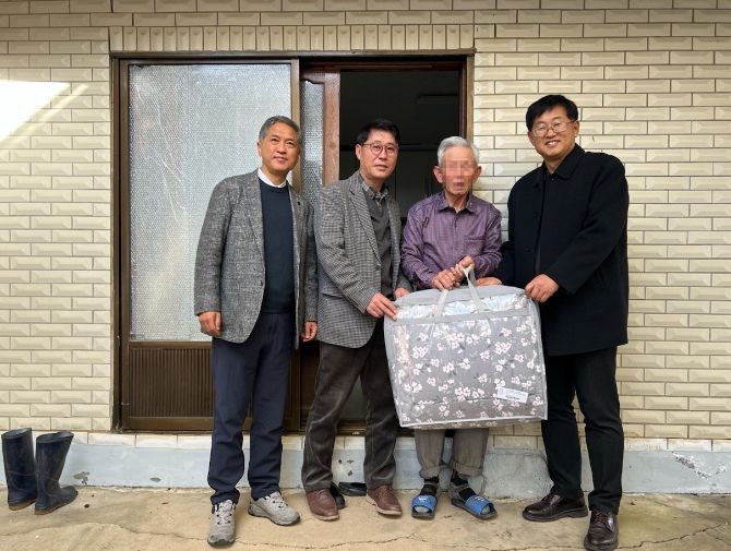 포천시 화현면 방위협의회, 6.25 참전유공자 겨울나기 물품 전달