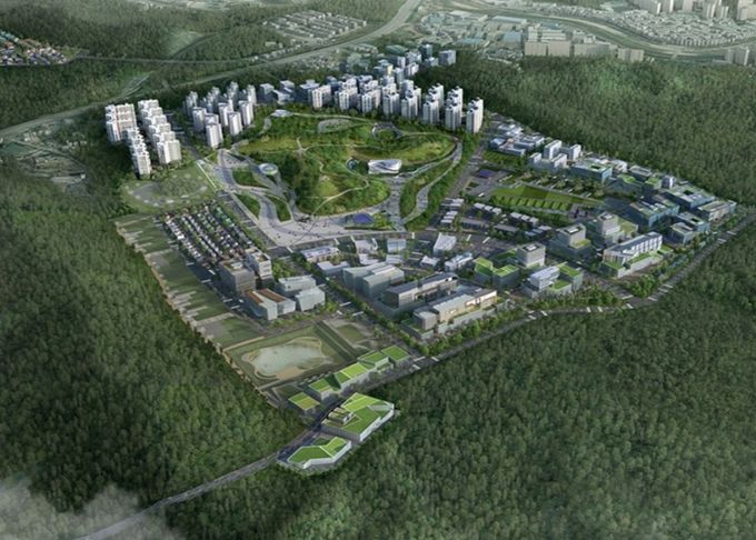 박달스마트시티 조감도