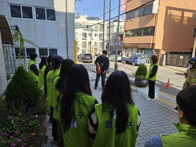수원시 영통구 매탄2동, 원천 119안전센터와 공공기관 합동소방훈련 실시