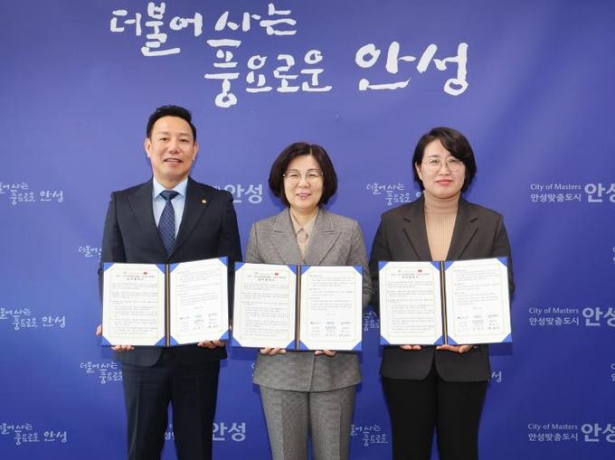 안성시 기업 수출 판로개척을 위한 업무협약 체결